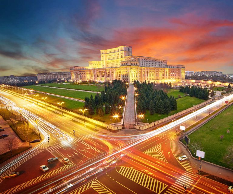 Bucharest Aerial View